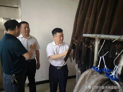 省市场监管局质量发展局长国建峰到肃宁县调研